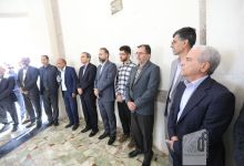 گزارش تصویری مراسم عطرافشانی و ادای احترام به مقام شامخ شهدای هشت سال دفاع مقدس